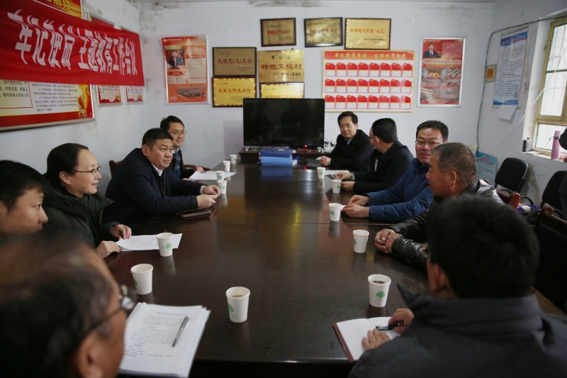 淄博廉政在线 廉政淄博 孙庆雷到市纪委市监委帮扶村调研